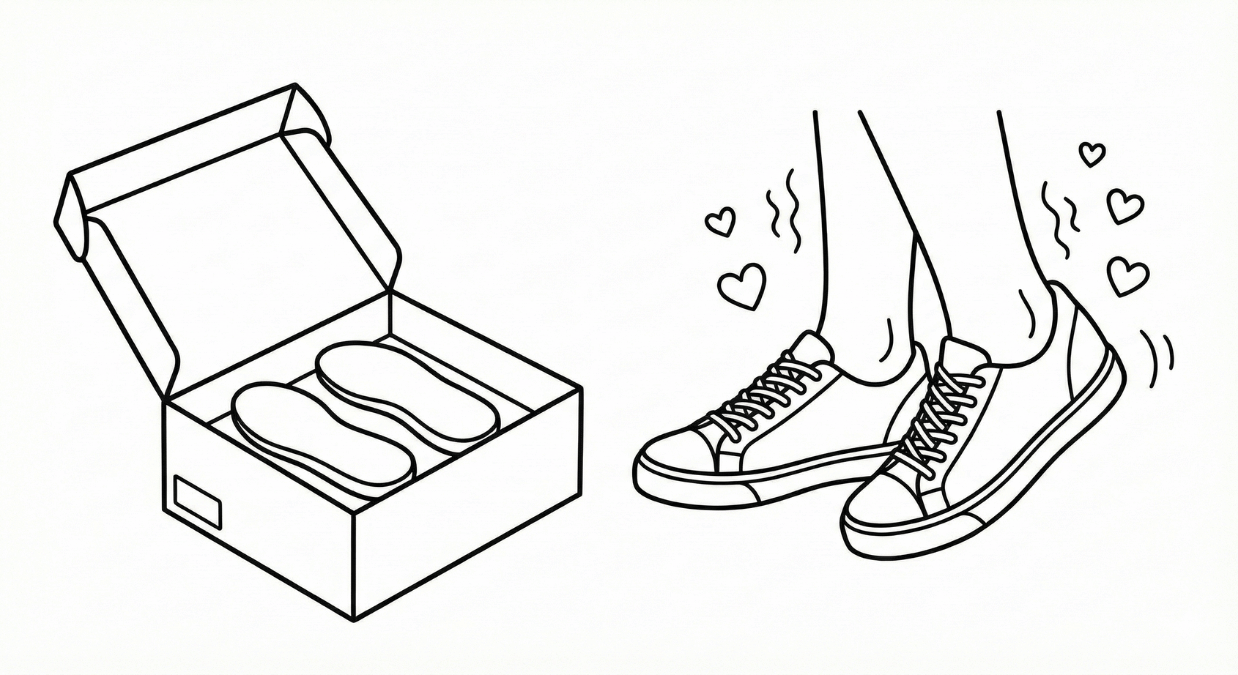 Lieferung und Einlaufen