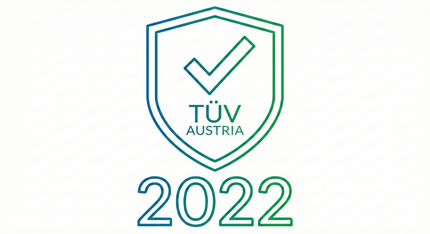 Zertifizierung durch TUEV AUSTRIA